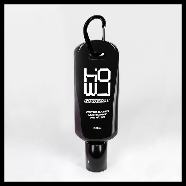Squeezy Water-Based Lubricant with CBD